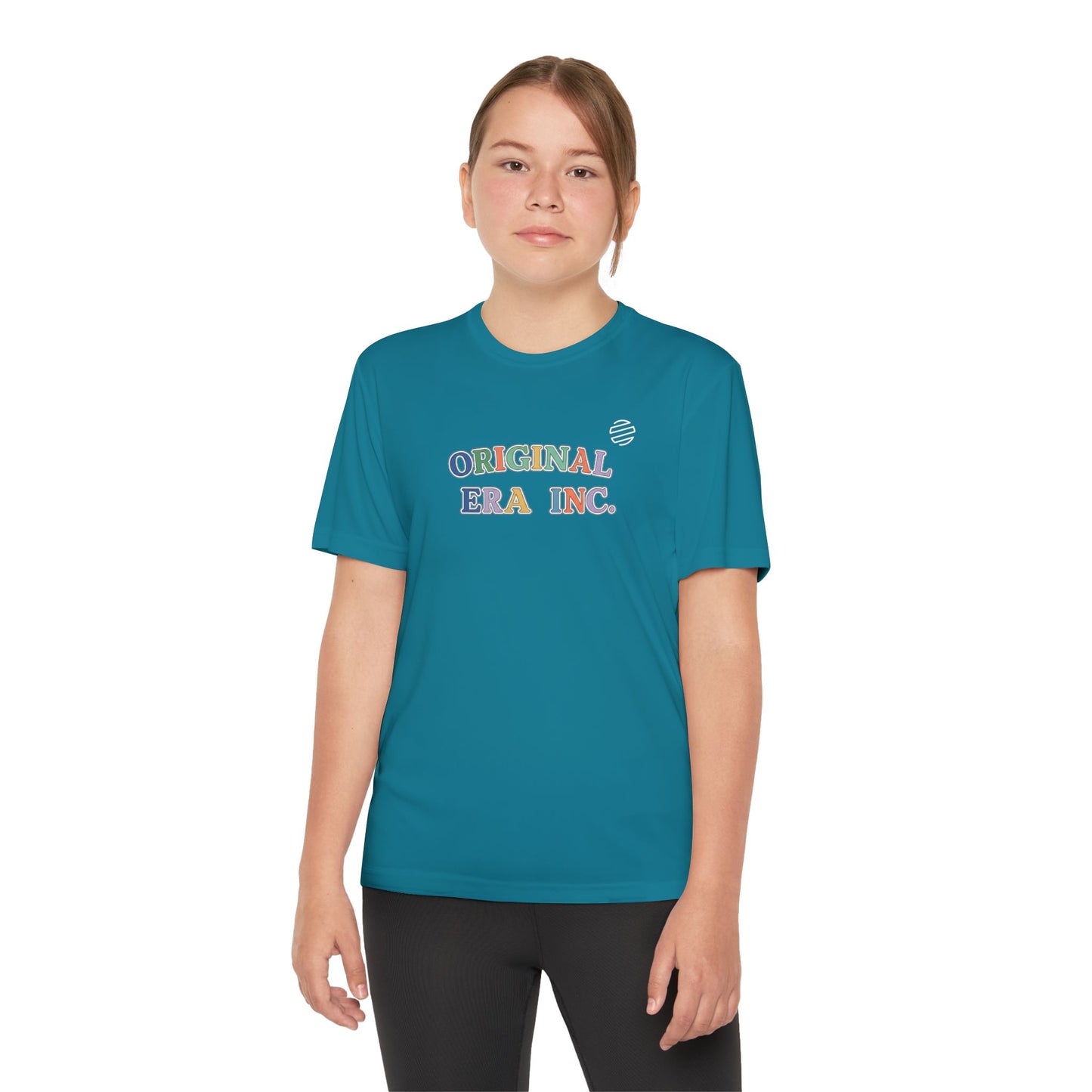 Youth Competitor Tee — "Original Era Inc." Kids' Christian Scripture T-Shirt (Matthew 5:9)