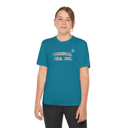 Youth Competitor Tee — "Original Era Inc." Kids' Christian Scripture T-Shirt (Matthew 5:9)