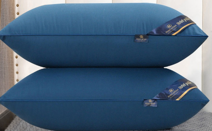 Thickened Velvet Feather Pillow - Machine Washable Core