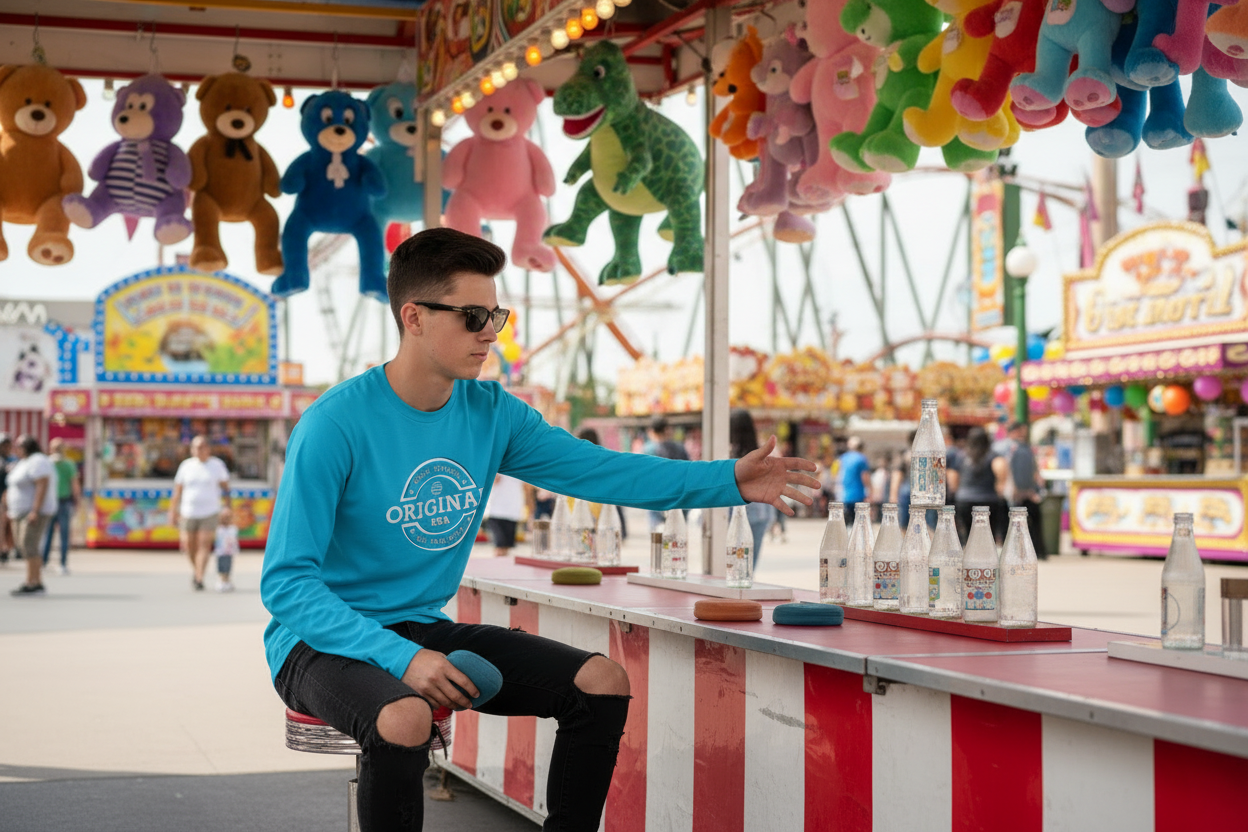 Original Era Youth Long Sleeve Tee