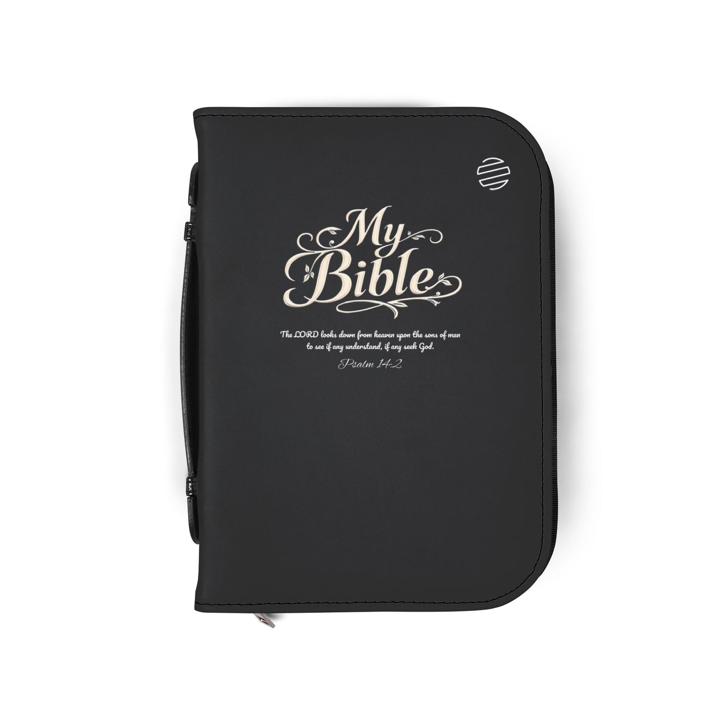 My Bible Zippered Cover — Scripture Verse Protective Case for Bible