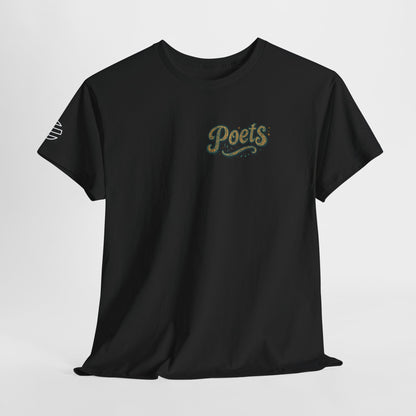 Poets Are Prophets Graphic Tee — Inspirational Poet Quote T-Shirt