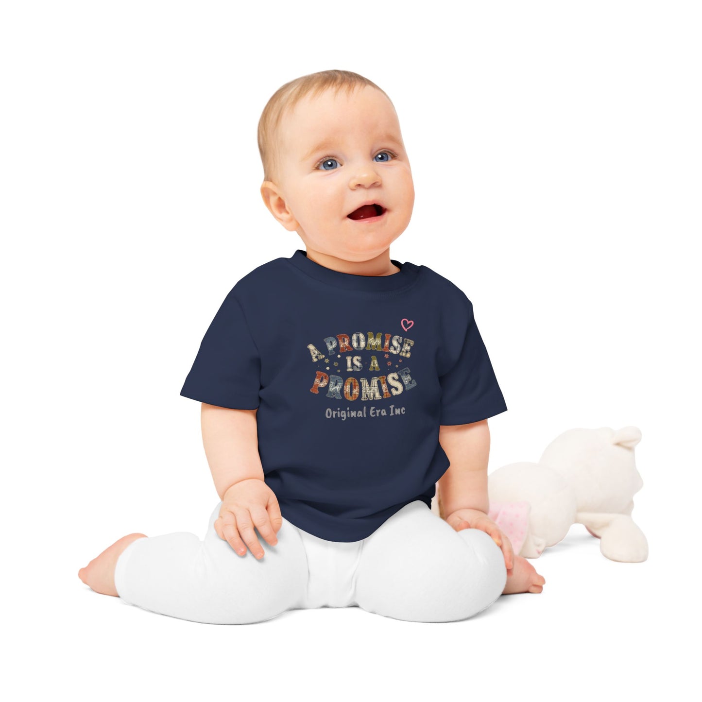 Baby T-Shirt — "A Promise Is A Promise" Vintage Logo Infant Tee