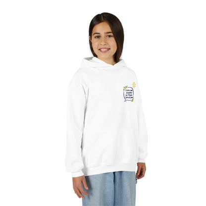 Youth Inspirational Love Quote Cozy Hoodie - Teens