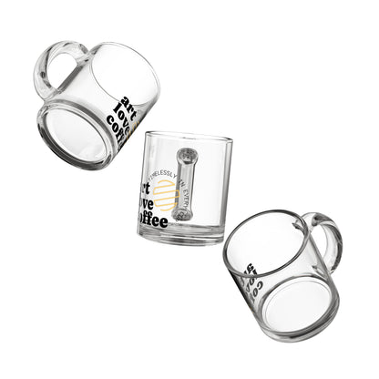 Glass Mug — Art Love Coffee 10oz Clear Coffee Mug