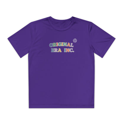 Youth Competitor Tee — "Original Era Inc." Kids' Christian Scripture T-Shirt (Matthew 5:9)