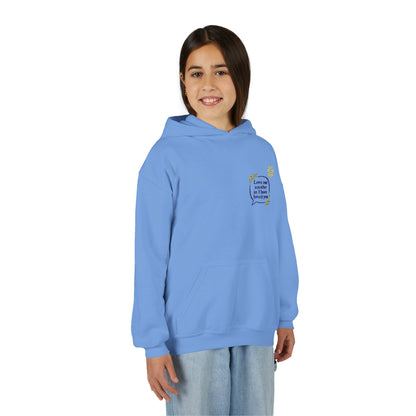 Youth Inspirational Love Quote Cozy Hoodie - Teens