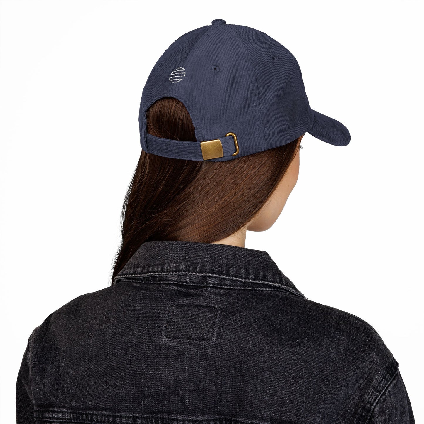 Midnight Breakfast Embroidered Corduroy Cap
