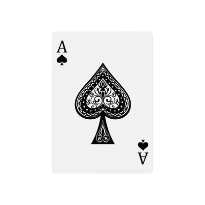Elegant Poker Playing Cards Set for Gamers, Casino Night, Gift for Card Enthusiasts, Blackjack, Poker Night, Card Games