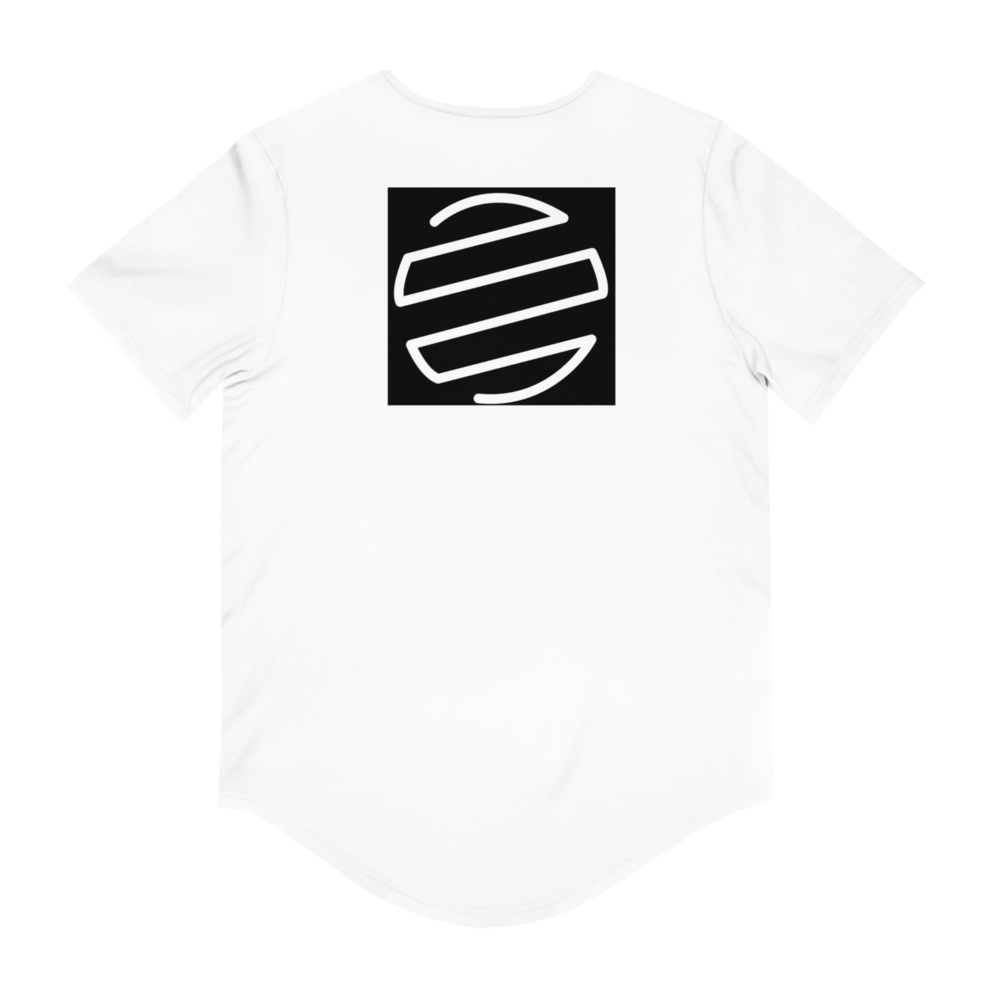 Integrity University Curved-Hem Tee — Modern Collegiate Men’s T‑Shirt