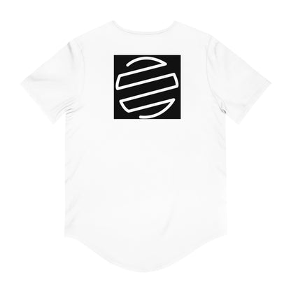Integrity University Curved-Hem Tee — Modern Collegiate Men’s T‑Shirt