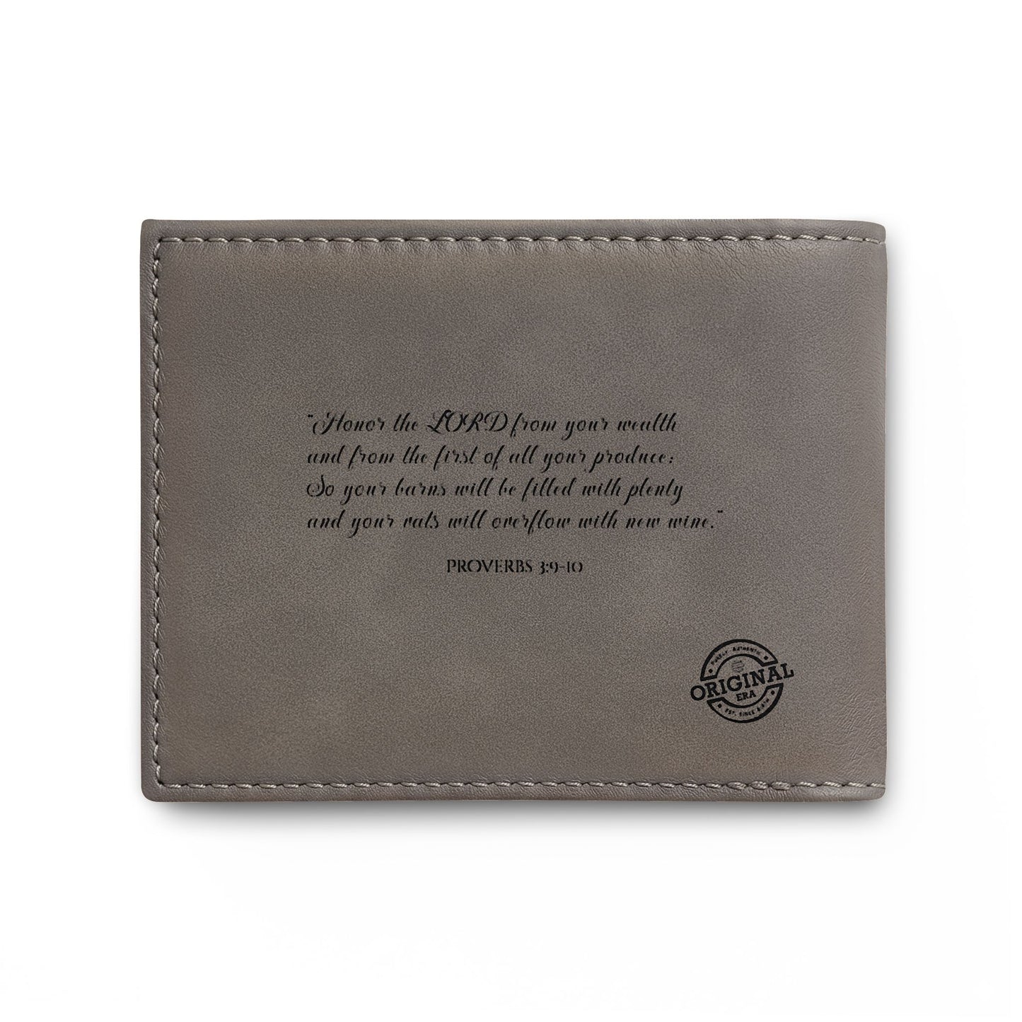 Covered Wagon Silhouette Bi-Fold Wallet