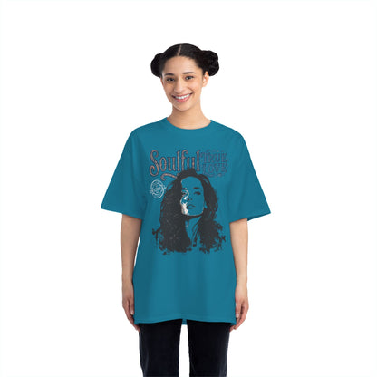 Soulful True Love Portrait T-Shirt — Romantic Couple Graphic Tee