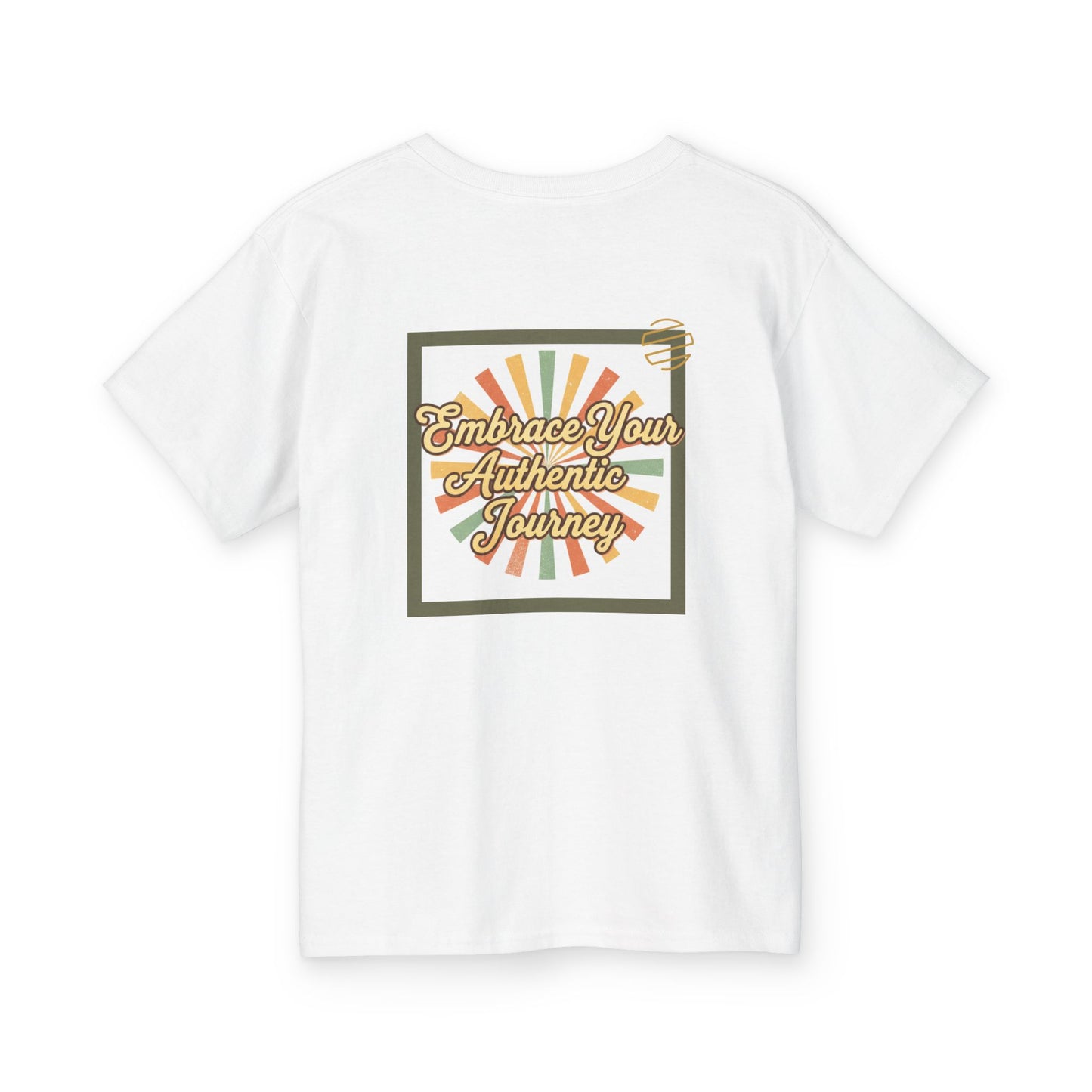 Youth Tee — "Embrace Your Authentic Journey" Retro Graphic