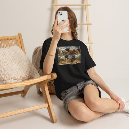 Humbly Comic Interview Panel Tee — Humbly Graphic T-Shirt