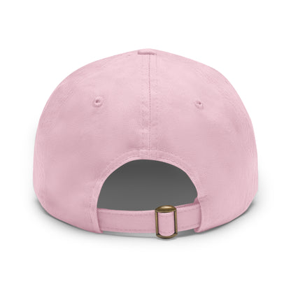 Set For Sail Leather Patch Dad Hat — Nautical Baseball Cap