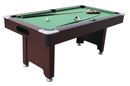 American Classic Pool Table with Colorful Cues