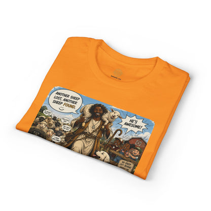 Lost & Found Sheep Graphic T-Shirt — “God Has My Back” Humble Collection