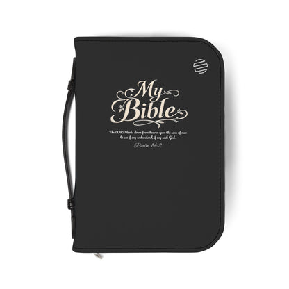 My Bible Zippered Cover — Scripture Verse Protective Case for Bible