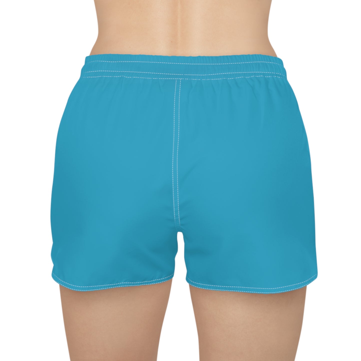 Sailboat Breeze Women's Casual Shorts — Teal Beach Lounge Shorts