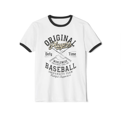 Baseball Ringer T‑Shirt — "Original Players" Vintage Athletic Tee