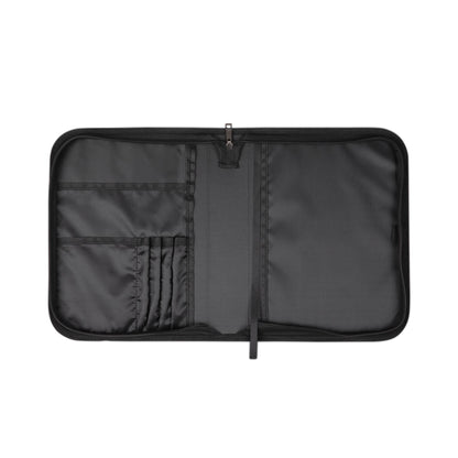 Brown Zippered "My Bible" Leather Bible Cover — Protective Carry Case for Church, Travel & Devotions