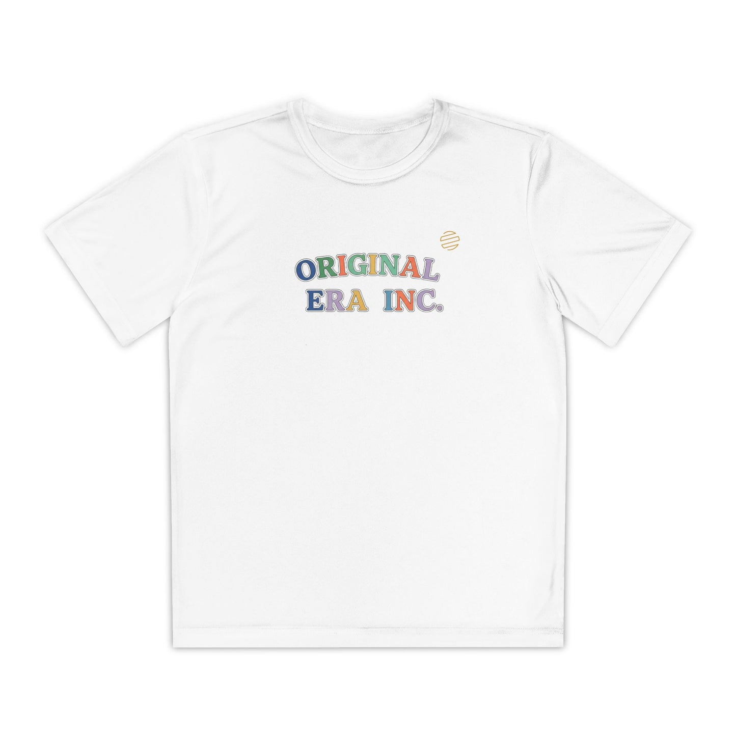 Youth Competitor Tee — "Original Era Inc." Kids' Christian Scripture T-Shirt (Matthew 5:9)