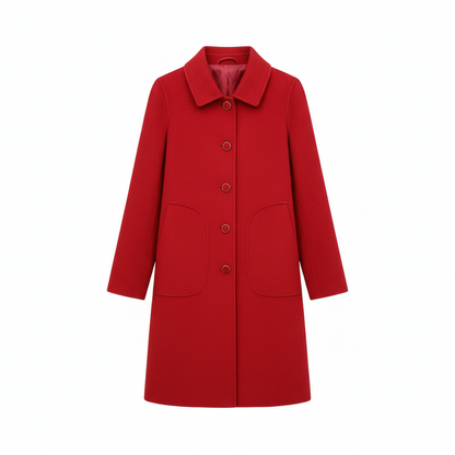 Women's Autumn And Winter Woolen Coat