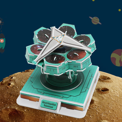 DIY 3D Solar System Paper Puzzle