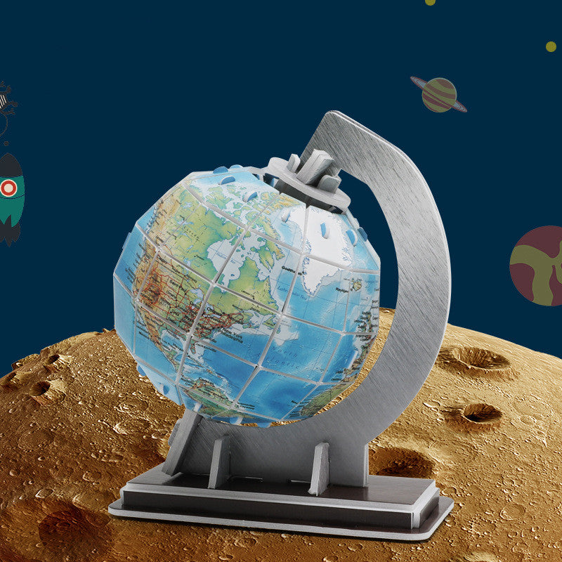 DIY 3D Solar System Paper Puzzle