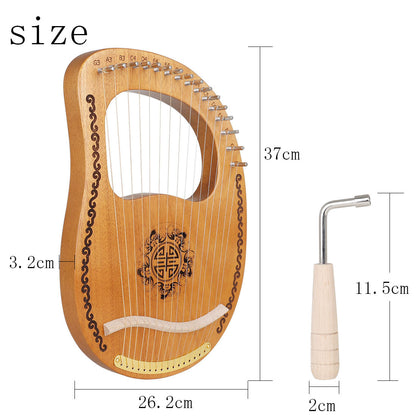 Small Wooden Harp