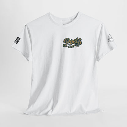 Poets Are Prophets Graphic Tee — Inspirational Poet Quote T-Shirt