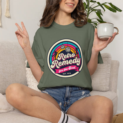 Retro Remedy Vintage Concert Poster T-Shirt