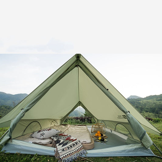 Exquisite Large Luxury Cotton Camping Tent – Spacious, Light, Outdoor Family Tent for Comfortable Camping
