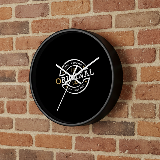 Original Era Wall Clock - Vintage Design