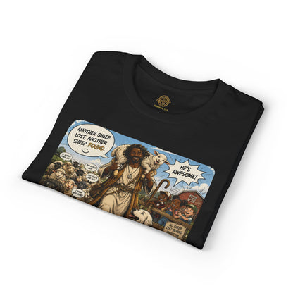 Lost & Found Sheep Graphic T-Shirt — “God Has My Back” Humble Collection