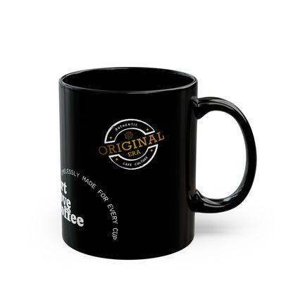 Stylish Black Art Love Coffee Mug