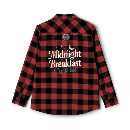 Midnight Breakfast Plaid Flannel Shirt