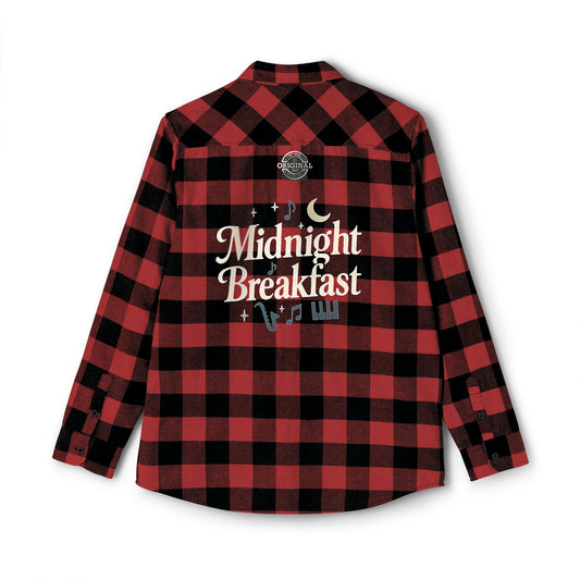 Midnight Breakfast Plaid Flannel Shirt