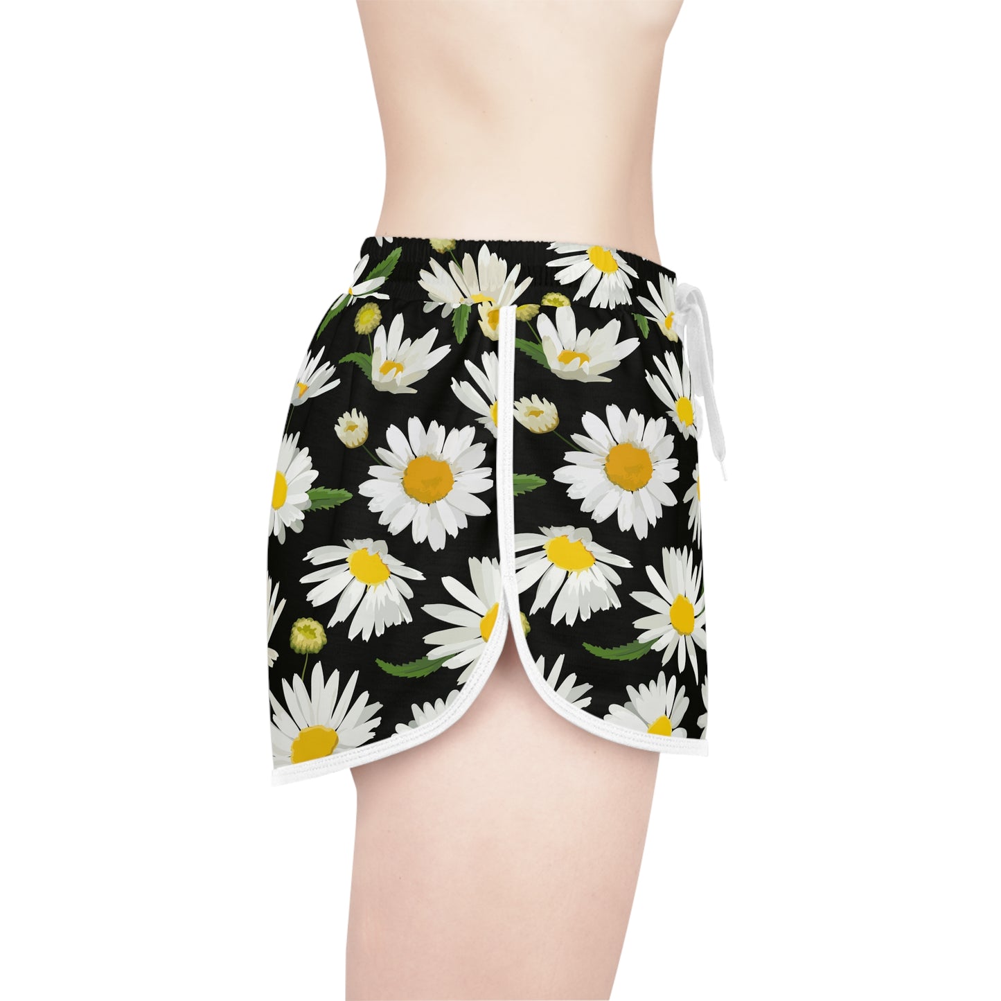 Daisy Relaxed Shorts — Women's Floral Lounge & Beach Shorts
