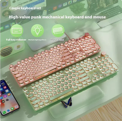 Dual-Mode E-Sports Mechanical Keyboard
