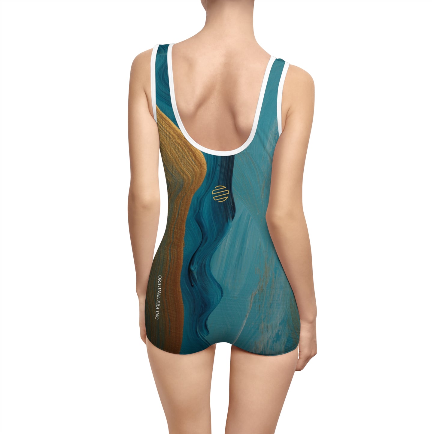 Vintage Ocean Collection Women's One-Piece Swimsuit