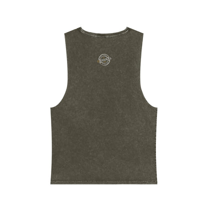 True Love Daisy Tank Top — Vintage Stonewash Graphic Tank