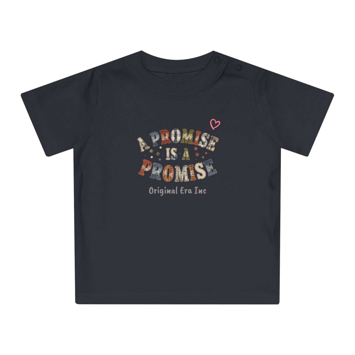 Baby T-Shirt — "A Promise Is A Promise" Vintage Logo Infant Tee