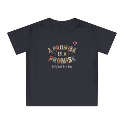 Baby T-Shirt — "A Promise Is A Promise" Vintage Logo Infant Tee