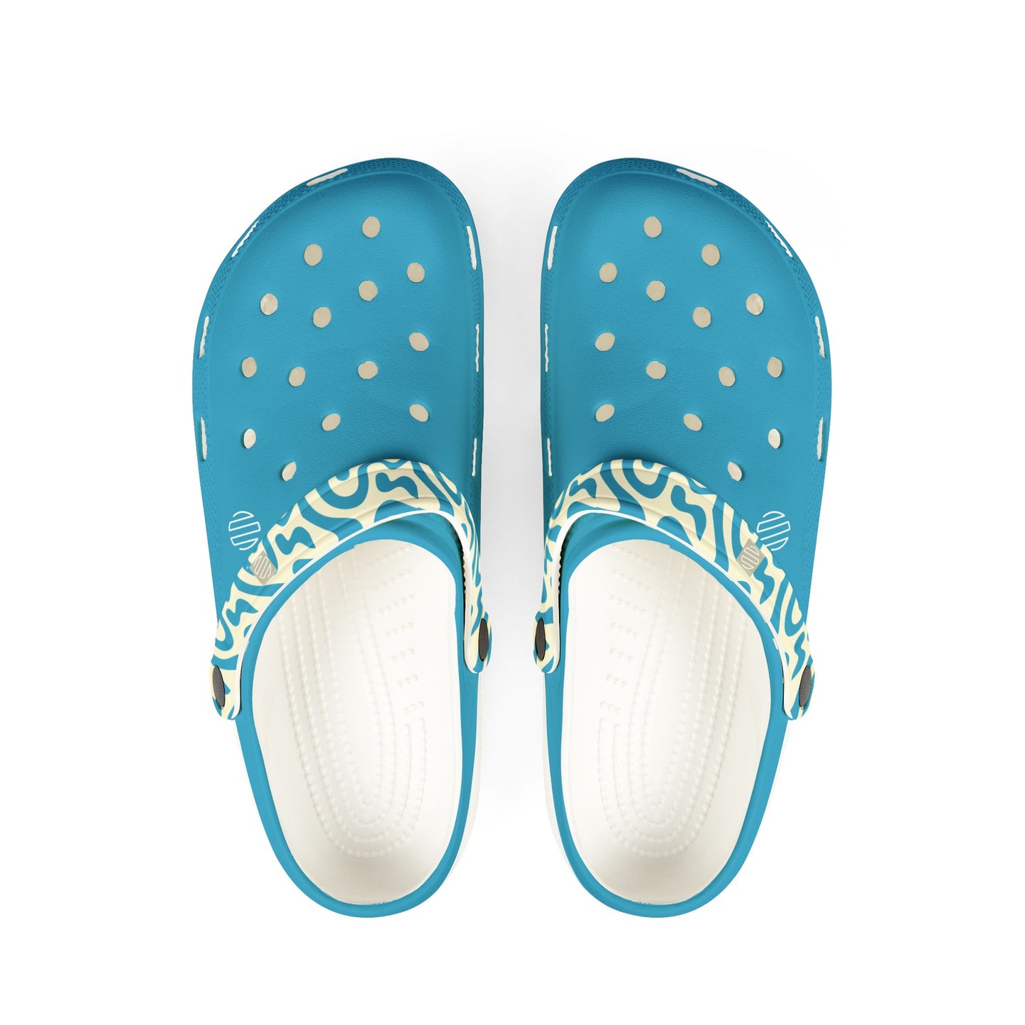 Blue EVA Foam Clogs — Lightweight Waterproof Garden & Beach Shoes