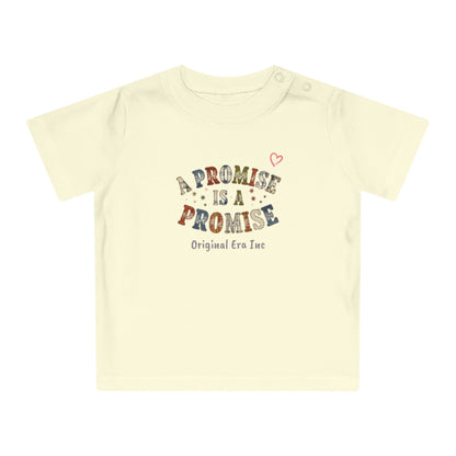 Baby T-Shirt — "A Promise Is A Promise" Vintage Logo Infant Tee