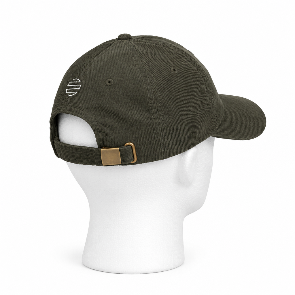 Midnight Breakfast Embroidered Corduroy Cap