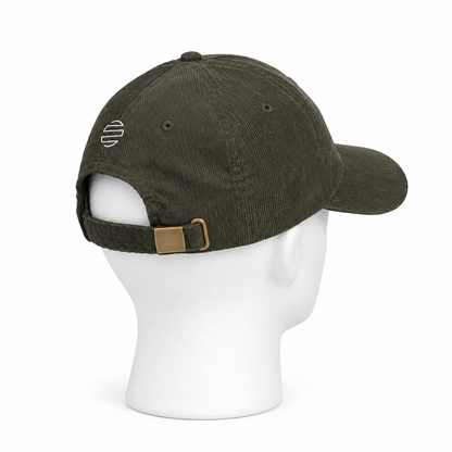 Midnight Breakfast Embroidered Corduroy Cap