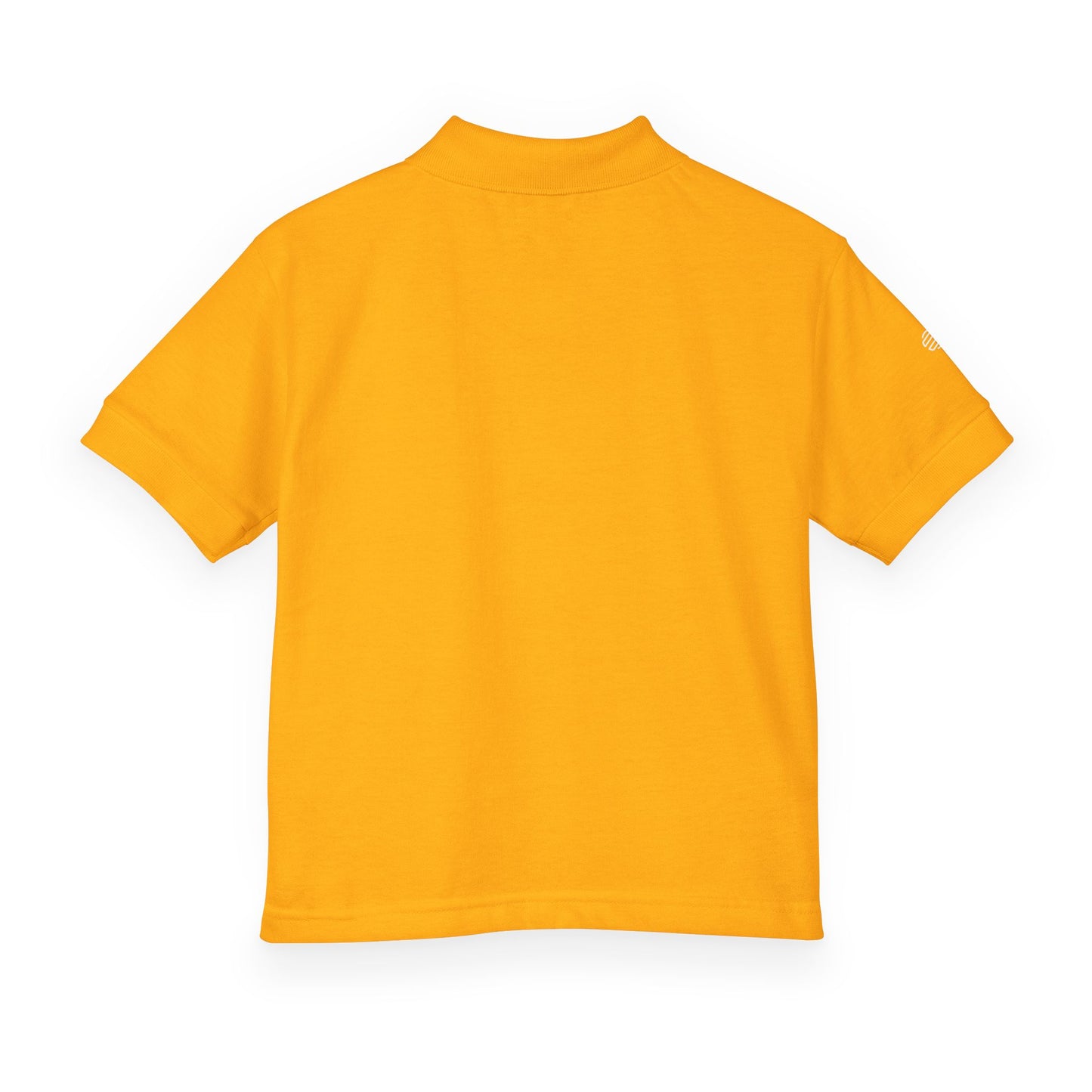 Youth Polo Shirt with 'Original' Vintage Stamp Logo — Kids School Uniform / Casual